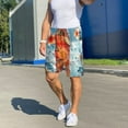 thumbnail image 3 of Daiia Refreshing Citrus Splash Mens Woven Stretch Pajama Short,Short Pajama Pants-Large, 3 of 7