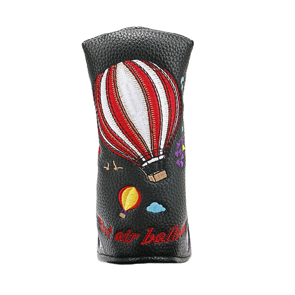Thinsony Accessoires de Golf Réutilisables Housses de Tête Durables et Sensation Améliorée Facile Noir 1ensemble