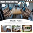 thumbnail image 3 of Uorisanigo RV Dinette Cushion Covers Camo Hunting Forest Camper Seat Covers Dinette Booth - Washable Sofa Cover Furniture Protector for Travel Trailer Couch RV Booth Seat, 3 of 7