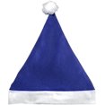 thumbnail image 3 of (12 Pack) Blue Felt Christmas Santa Hats, 3 of 8