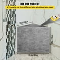 thumbnail image 4 of VEVOR Tile Shower Seat, 22.4 x 16 x 20 in Ready To Tile Shower Seat, Factory Waterproof & 100% Leak Proof Tileable Shower Corner Seat, 440 lbs Load-bearing Triangular Board Shower Bench, 4 of 9
