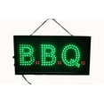 thumbnail image 1 of FixtureDisplays® BBQ Animated Horizontal LED Sign with Hanging Chain - Red & Green 100726, 1 of 4