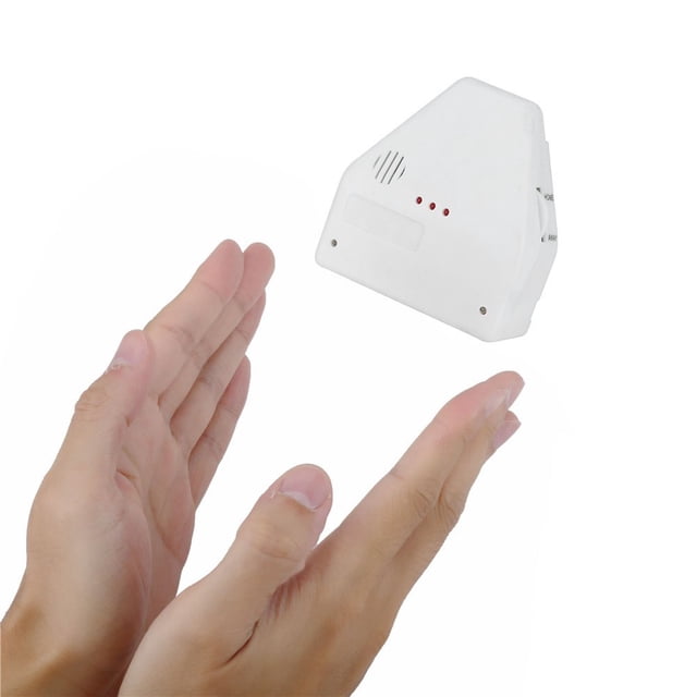 Clap On Off Sound Activated Switch by Hand w 2 Outlets for Home Appliance Security Device to Intruders Fireproof ABS Use Automation