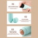 thumbnail image 4 of Seitruly Rodillo absorbente de aceite facial, cepillo de base de maquillaje de cabezales, barra rodante para quitar maquillaje, removedor lavable Tratamientos faciales Azul Seitruly CE013655-01B, 4 of 6