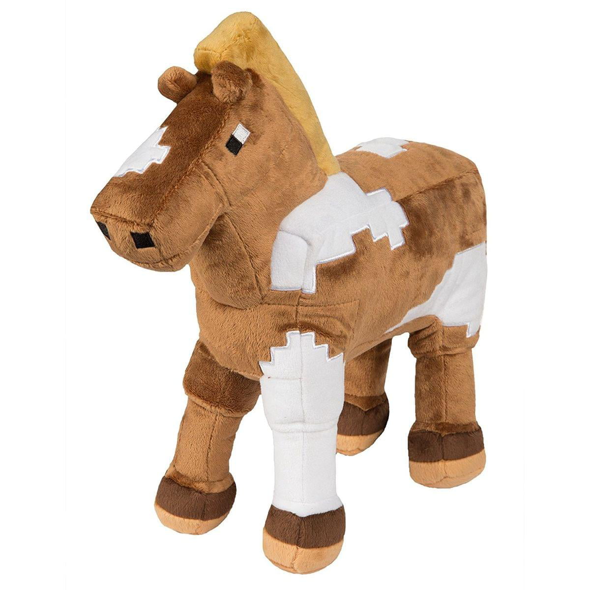 Large Official Minecraft Soft Toy 2017 New Plush Slime Horse Snow Villager 12" 