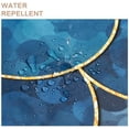thumbnail image 3 of Modern Shower Curtain,Ombre Blue Teal Fabric Shower Curtains for Bathroom with Hooks, Waterproof Shower Curtain-72"W x 78"L (Pack of 1), 3 of 7