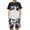 Camouflage - Black Grey, variant on Arshiner Boys Camouflage Tee and Shorts Set 2 Piece Summer Outfits 9-10 Years
