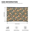 thumbnail image 4 of Rocae Forest Squirrel for Cosmetic Bags for Women Paper Reusable Cosmetic Bag Travel Toiletry Organizer Capacity Multipurpose Zipper Pouch, 4 of 8