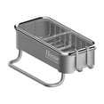 thumbnail image 2 of Kitchen Bathroom Multifunctional Drainage Rack, Wall Mounted Sink Shelf, Faucet Bath Organizer, Stainless Steel Material, Strong Load-Bearing, Self-Draining Design, Detachable, Easy Cleaning, 2 of 6
