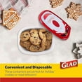 thumbnail image 4 of Gladware Holiday Food Storage Containers With Reversible Gift Tags 5 Count 24Oz, 4 of 6