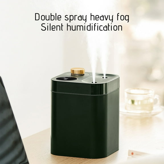 AZXY 1000ml Cool Mist Humidifiers,Humidifier for Room for Bedroom Home Desk Car Plants,Vaporizers and Humidifiers,Quiet Travel Two-Head Spray Mist Small Humidifier for Large Room Under $25.00