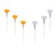 thumbnail image 1 of Pinceles para mascarillas, 6 piezas (blanco, naranja), 1 of 5