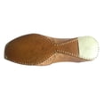 thumbnail image 3 of Mens Punjabi Jutti Sherwani Shoes Copper Cut Work Zari Khussa Shoes Handmade Ethnic Footwear US 9/ EURO 43, 3 of 4