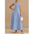 thumbnail image 2 of PRETTYGARDEN Women's Summer Tank Maxi Dress Spring Sleeveless Swing A Line Long Flowy Elegant Cocktail Dresses Pockets, 2 of 9