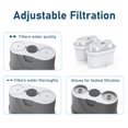 thumbnail image 3 of FRIZZLIFE FPT01 Replacement Water Filter Cartridge Set for T900, TF900 Countertop Water Filtration System, 3 of 3