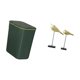thumbnail image 5 of Cubo de basura de cocina que ahorra espacio y moderna cesta decorativa con estatuas de pájaros de madera para el baño, el escritorio, el dormitorio o, 5 of 8