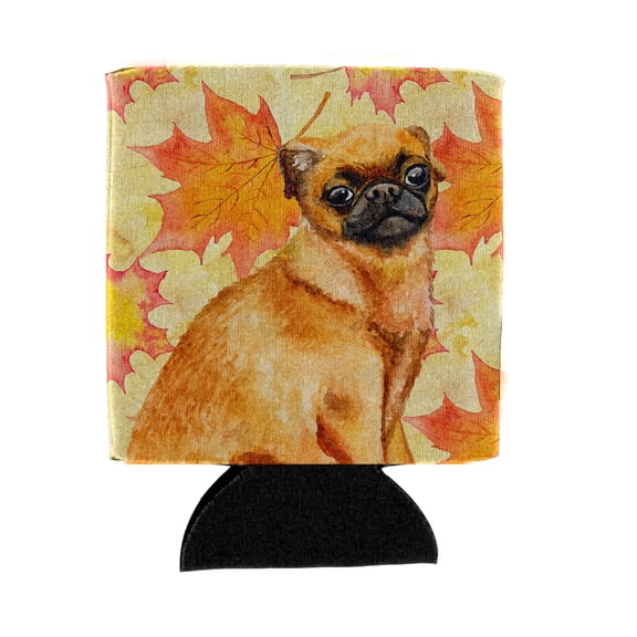 Carolines Treasures BB9928CC Small Brabant Griffon Fall Can or Bottle Hugger  Can Hugger multicolor