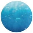 thumbnail image 3 of Bright Sunshine Through Deep Blue Sea Round Rugs -Washable Non-Slip Small Round Area Rug Throw Soft Circle Rugs for Bedroom, Modern Print Indoor Carpet for Entryway Sofa Living Room, 3 of 6