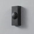 thumbnail image 3 of Heath Zenith Satin Nickel Black Plastic Wireless Pushbutton Doorbell, 3 of 8