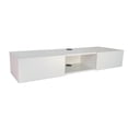 thumbnail image 2 of Repisa Escritorio Flotante con Puertas para TV Minimalista DECOMOBIL  RF02-TV-BA, 2 of 5