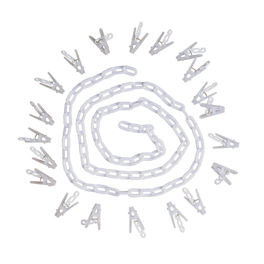 1 Set Toy Chain Organizer with Clips Baby Plush Toy Stuffed Animal