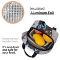 thumbnail image 3 of Insulated Lunch Bag Unisex Lunch Box for Work Office Leakproof Thermal Meal Prep Bag, 3 of 6