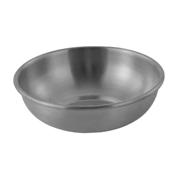 Lipstore Sauce Cup Seasoning Dish Serving Dish for Food Shops Reusable Sturdy 7.6cm Silvery