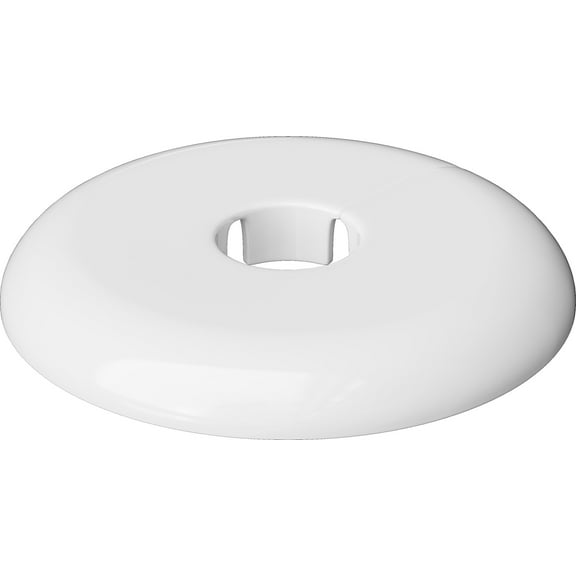 Proflo Pfsef 3" Plastic Escutcheon Plate - White