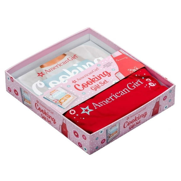 American Girl Cooking Gift Set: Recipes for Delicious Snacks, Meals & More (Kid's Cookbook, American Girl Doll), (Hardcover)