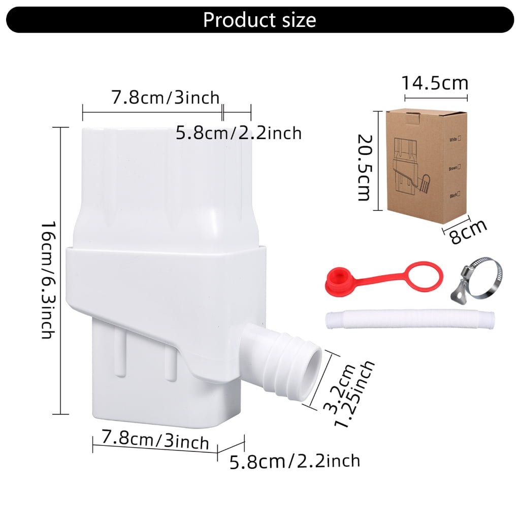 SDFGTstore Professional Grades Rain Barrels Diverter Downspout Compatible Heavy Type