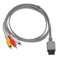 thumbnail image 5 of Cable for Nintendo Wii/Wii U - RCA AV composite cable adapter for audio and video, 5 of 5