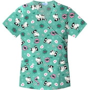 Hello Kitty Think Love Mock Wrap Top