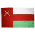 thumbnail image 1 of Drapeau Oman Nyl-Glo 4 Pi X 6 Pi, 1 of 1