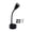 warm white ligth-Black, variant on 12-24V LED Lamp Reading Wall Lamp Touchs Switchs Boat Wall Light Low Consumption for Truck Motorhome Yachts Cabin