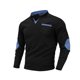thumbnail image 4 of pstuiky Camisas de manga larga de invierno para hombre, Blusa/camiseta informal y moderna de color liso con cuello en V, manga larga y bolsillos abotonados para hombre Tops casuales para hombres xl, 4 of 4