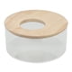 thumbnail image 1 of Bañera de arena para hámster, caja de arena para mascotas de forma redonda pequeña, baño de arena acrílico transparente, 1 of 8