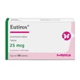 thumbnail image 1 of Eutirox Levotiroxina 25 mcg 50 tabletas, 1 of 4