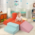 thumbnail image 3 of Soft Climbing Indoor Set, Foam Climbing Blocks for Toddlers and Preschoolers - Climbing, Crawling and Sliding Activity Play Set, 6PCS, 3 of 9