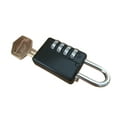 thumbnail image 2 of FixtureDisplays® 5PK Security Locker Combination Padlock with Key Override and Code Discovery 18331-5PK With 1 Master Key, 2 of 3
