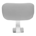 thumbnail image 3 of Luzkey Office Chair Headrest Desk Chair Head Rest Adjustable Height Angle Ergonomic Computer Chair Head Pillow Neck Support Cushion Gray in White Frame, 3 of 7
