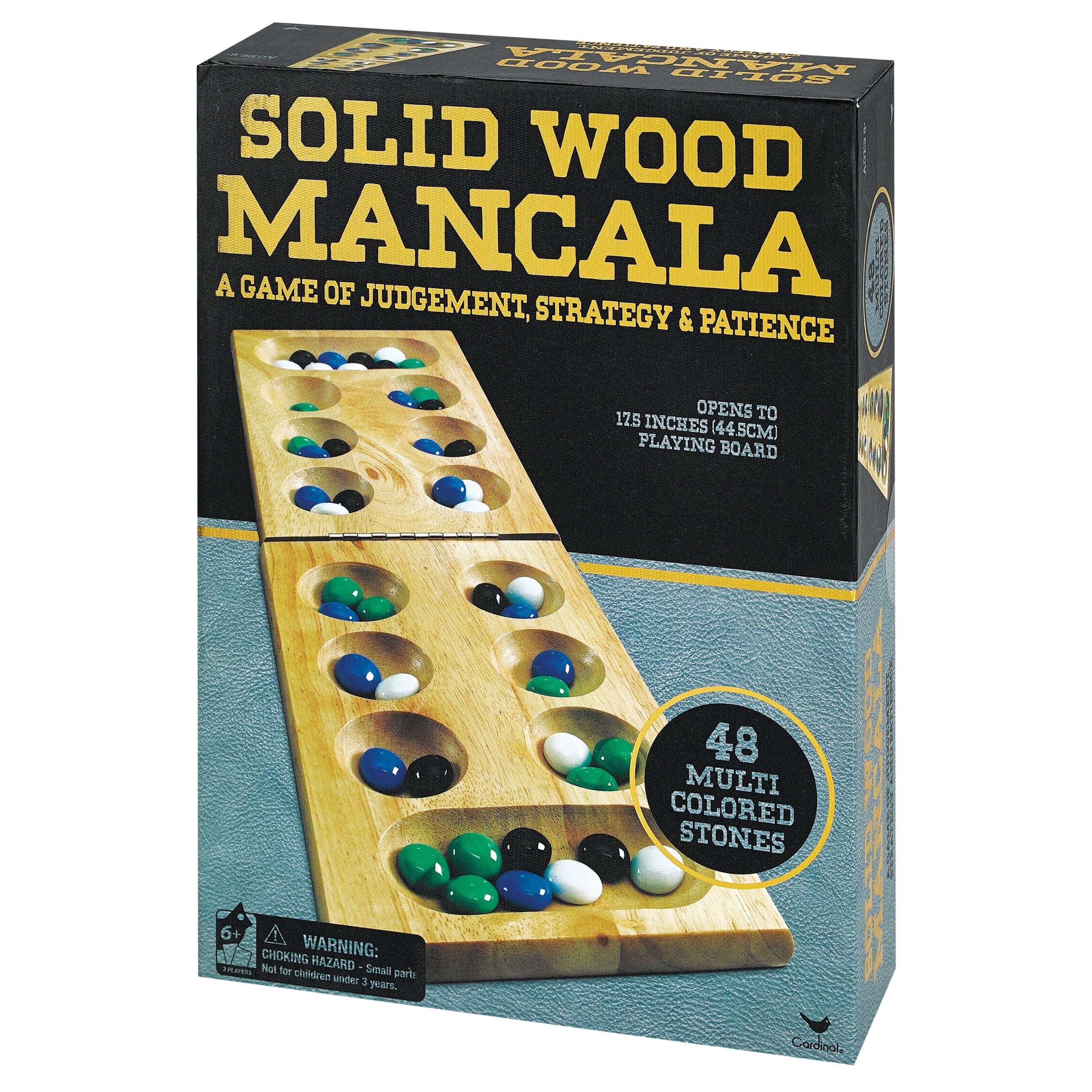 Solid Wood Folding Mancala Strategy Game - Walmart.com