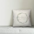 thumbnail image 3 of Creative Products Forever Grateful 18x18 Spun Poly Pillow, 3 of 3