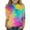 24Multicolor, variant on Hicidod Girls T Shirts 3/4 Sleeve Crew Neck Cute Toddler Tops Fashion Colorful Print Shirt Casual Spring Summer Kids Blouses