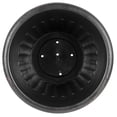 thumbnail image 4 of Garden Elements Indoor/Outdoor Plastic Dragon Banded Round Planter, Bronze, 13", 4 of 4