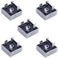 CAC5 x KBPC5010 1000V 50A Metal Case 4 Pin Single Phase Diode Bridge