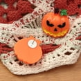 thumbnail image 6 of BNNG Cute Ghost And Pumpkin Earrings Halloween Earrings 1 Pairs Set Pumpkin Witch Halloween Ear Combo Halloween Party Gift Playful Halloween Earrings Cute Ghost And Pumpkin Earrings, 6 of 6