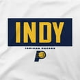 thumbnail image 4 of Men's Stadium Essentials White Indiana Pacers Crossbar T-Shirt, 4 of 4