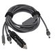 thumbnail image 5 of Cable De Alimentación 3 En 1, Enchufe Macho CC A Cable Adaptador De Cargador De Coche Tipo C PD100W, Cable De Alimentación 18AWG, Resistente Al Agua, Para Mini Dispositivo, 5 of 7