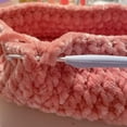 thumbnail image 6 of Chenille Yarn 100g - Soft Velvet Crochet Yarn for Blankets, 3mm Chunky Knitting Wool for Scarves, Hats, Amigurumi, DIY Crafts | 1-Piece Skein Cotton Yarn for Crochet, 6 of 7