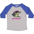 thumbnail image 3 of Inktastic Gator Country Sunny Gator in Pink Sunglasses Boys or Girls Toddler T-Shirt, 3 of 5